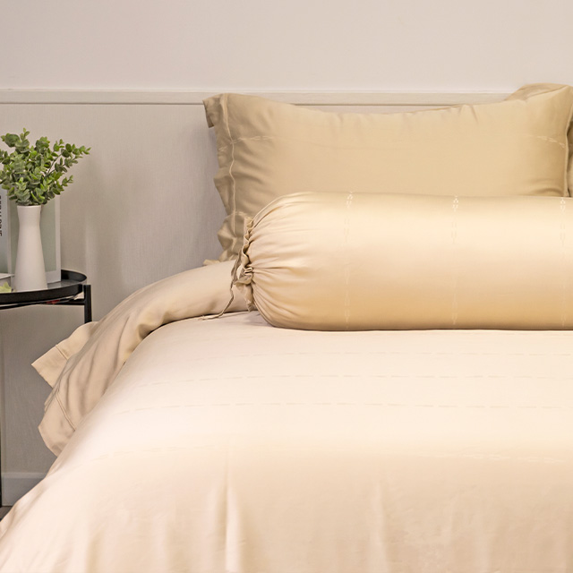 100% Tencel 300 TC Dobby Fitted Sheet Set