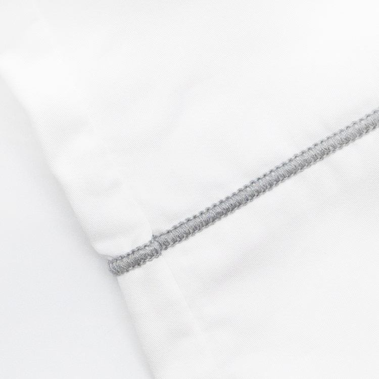 White Bamboo Pillowcase