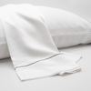 White Bamboo Pillowcase