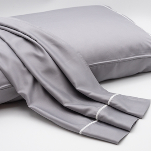 Grey Bamboo Pillowcase 