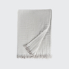 100% Organic Cotton Grey Blanket