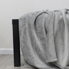 100% Organic Poly Grey Blanket