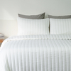 Organic Tencel Quilt Set-White