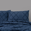 Natural Poly Sheet Set-Dark Blue