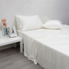 300TC Organic Bamboo Sheet Set- White