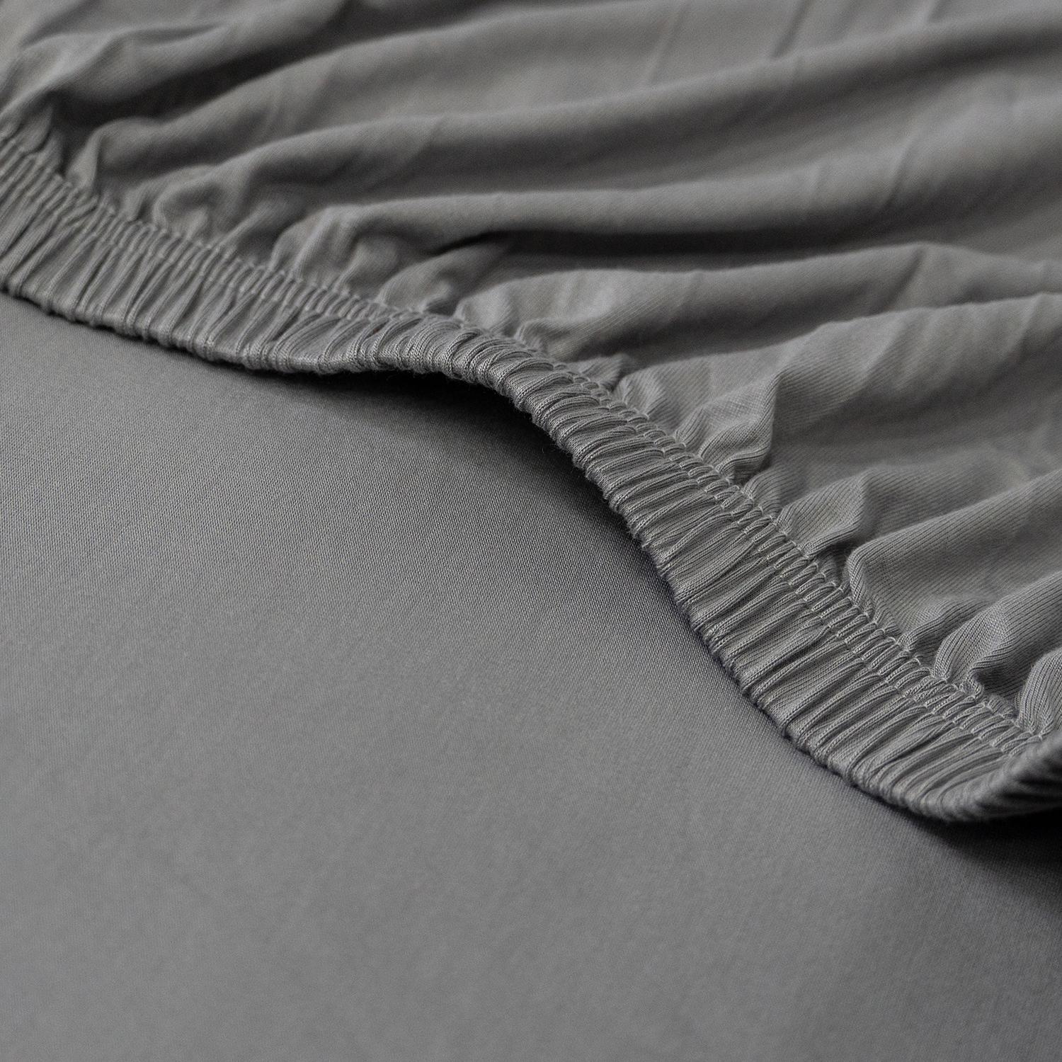 Bamboo Jersey Sheet Set - Middle Grey