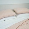 Blush Linen Quilt-Lirica