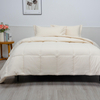 100% Organic Bamboo Comforter Set-Cream