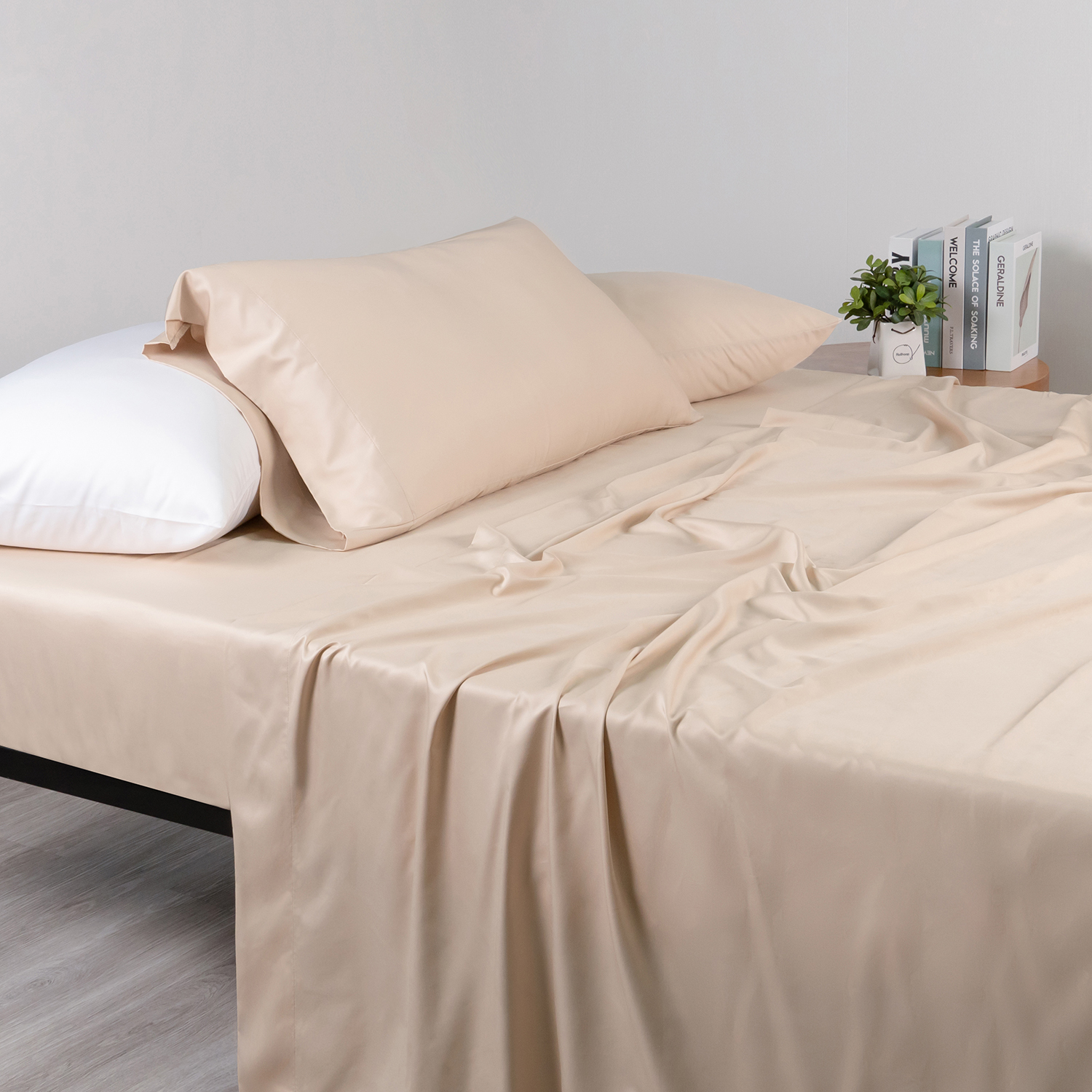 300TC Organic Bamboo Sheet Set- Gold