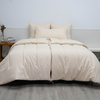 Organic Bamboo Poly Comforter Set-Cream