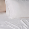 300TC Organic Bamboo Sheet Set- White