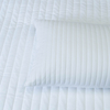 White - Organic Bamboo Jersey Quilt Set