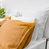 Terracotta Linen Duvet Cover