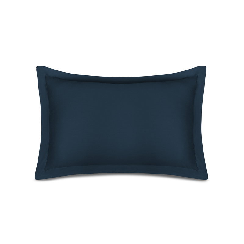 Dark Blue Tencel Cotton Pillowcase