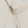 White Organic Cotton Guazz Box Quilt Set