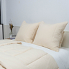 Organic Bamboo Poly Comforter Set-Cream