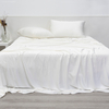 Organic Copper Bamboo Sheet Set- White