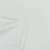 White and Natural Linen Quilt