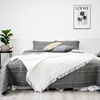 Charcoal Linen Quilt-Aurora