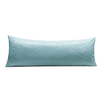 Light Blue Organic Cotton Jacquard Pillowcase