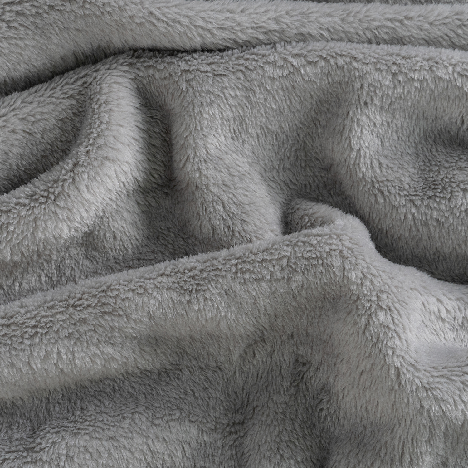 100% Organic Poly Grey Blanket