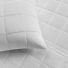 White 100% Organic Bamboo Quilt Set