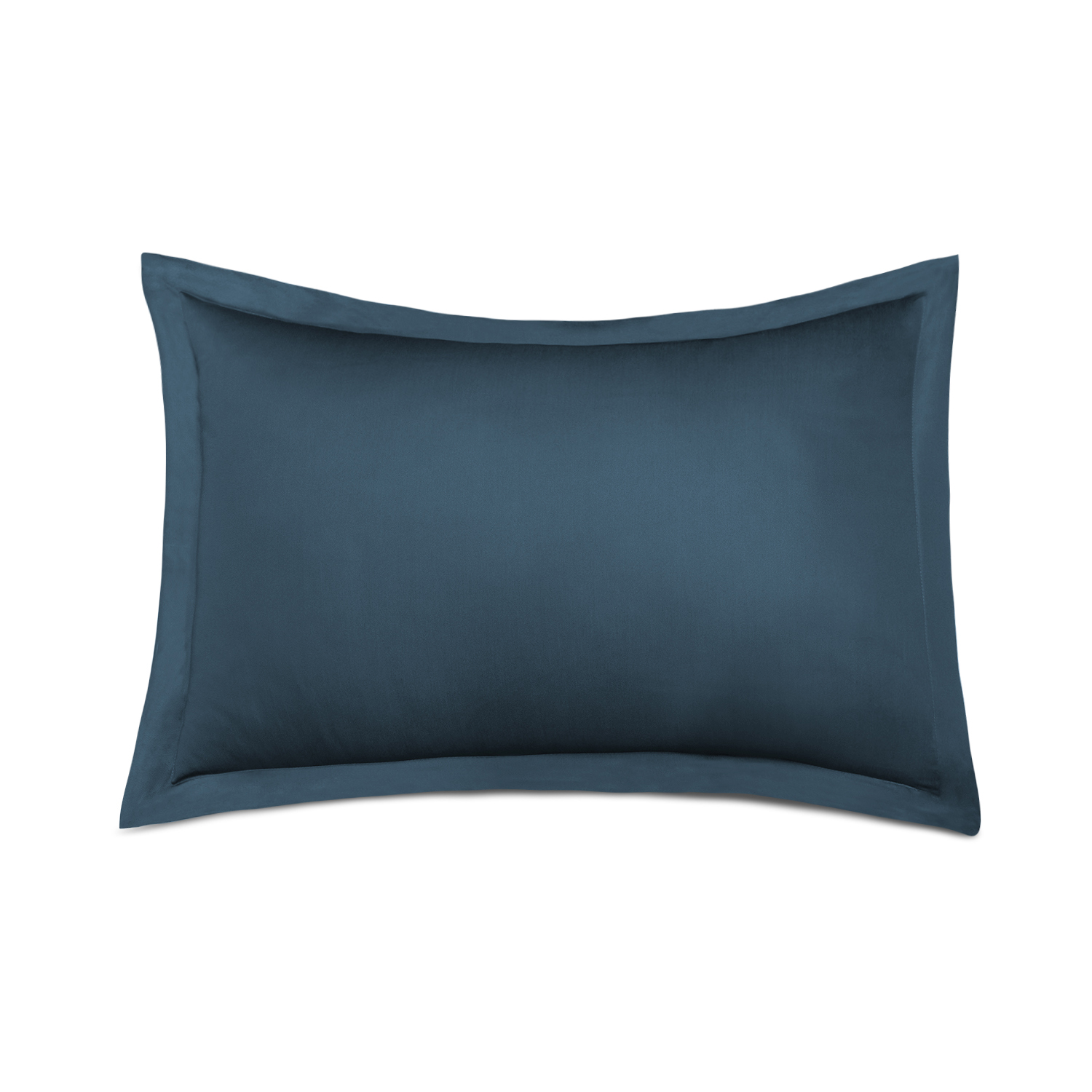 Dark Blue Bamboo and Poly Blend Pillowcase