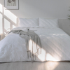 Organic Bamboo Jersey Quilt Set-White