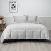 100% Organic Bamboo Comforter Set-Light Grey