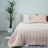 Blush Linen Quilt-Lirica