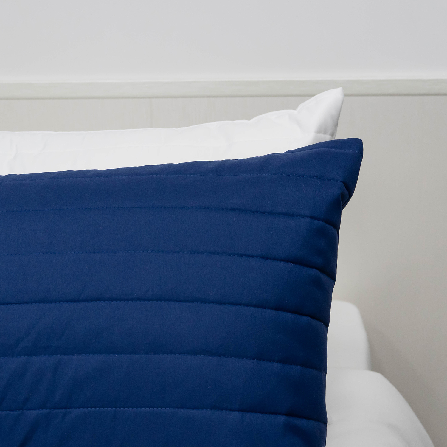 100% Organic Bamboo Quilt Set-Dark Blue