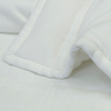 White Organic Bamboo Cotton Blend Quilt Set