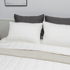 White 100% Organic Bamboo Quilt Set