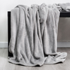 100% Organic Poly Grey Blanket