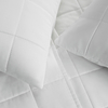 White 100% Organic Bamboo Quilt Set