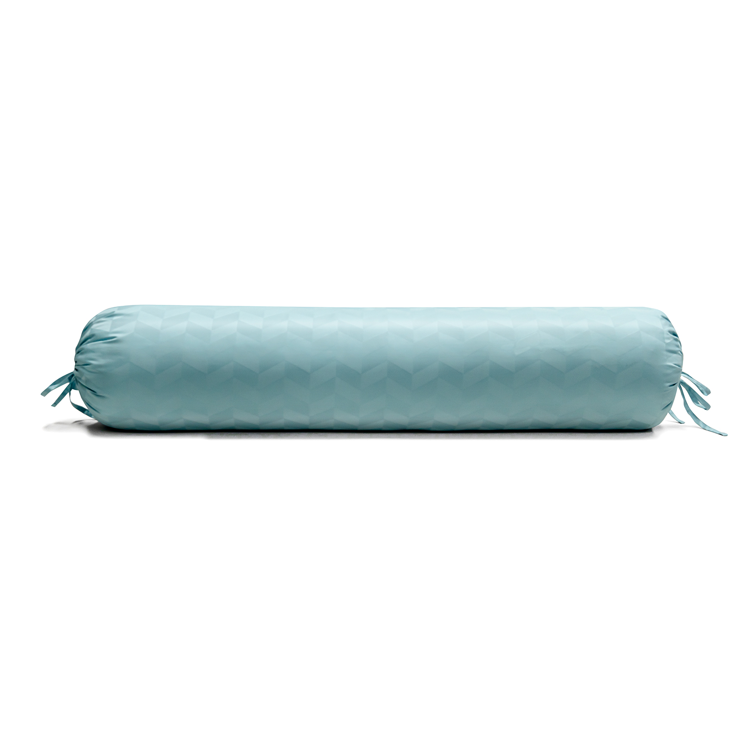 Light Blue Organic Cotton Jacquard Pillowcase