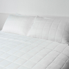 White 100% Organic Bamboo Quilt Set