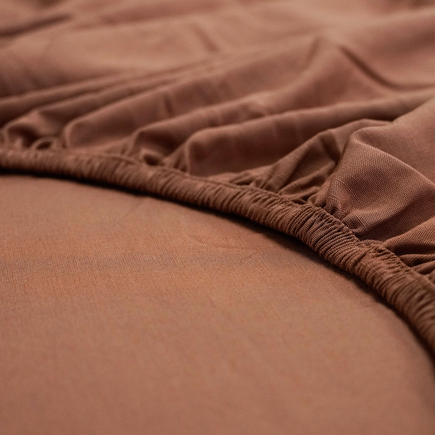 Organic Terracotta Linen Bamboo Sheet Set