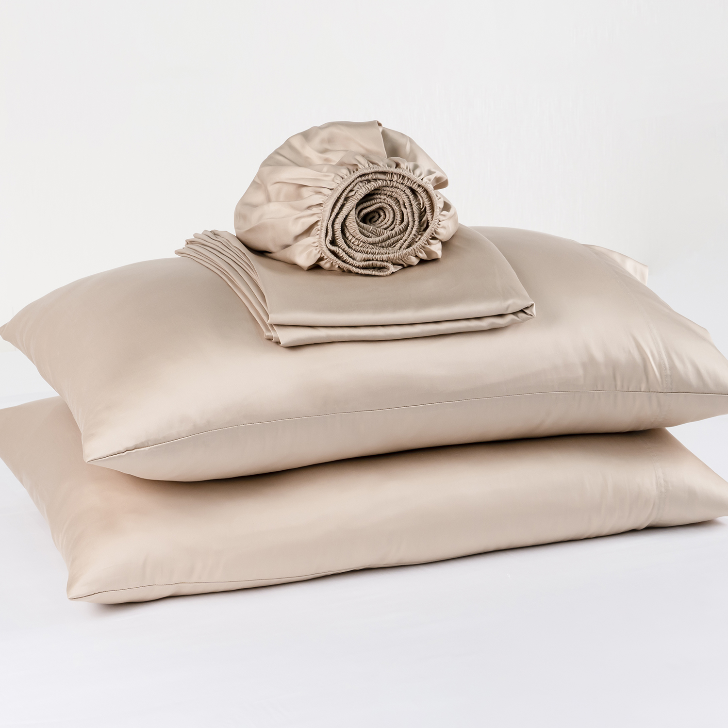 Organic Copper Bamboo Sheet Set- Gold