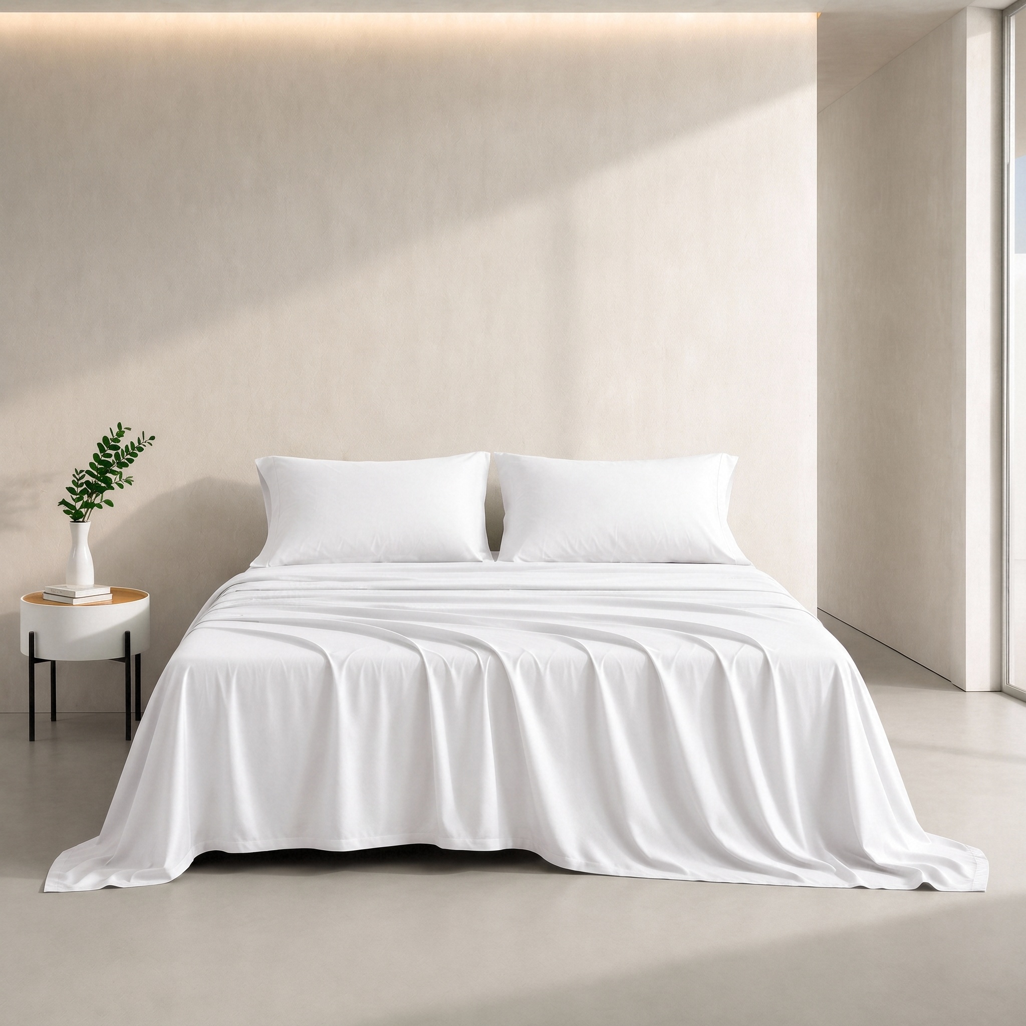 300TC Ultra Breathable Cooling Lyocell Bedding Set Factory Custom