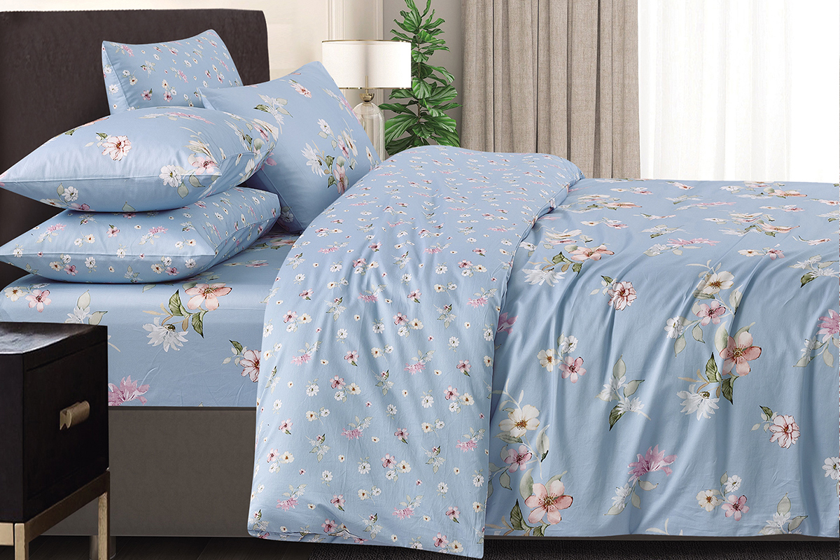 330TC combed cotton bedding set