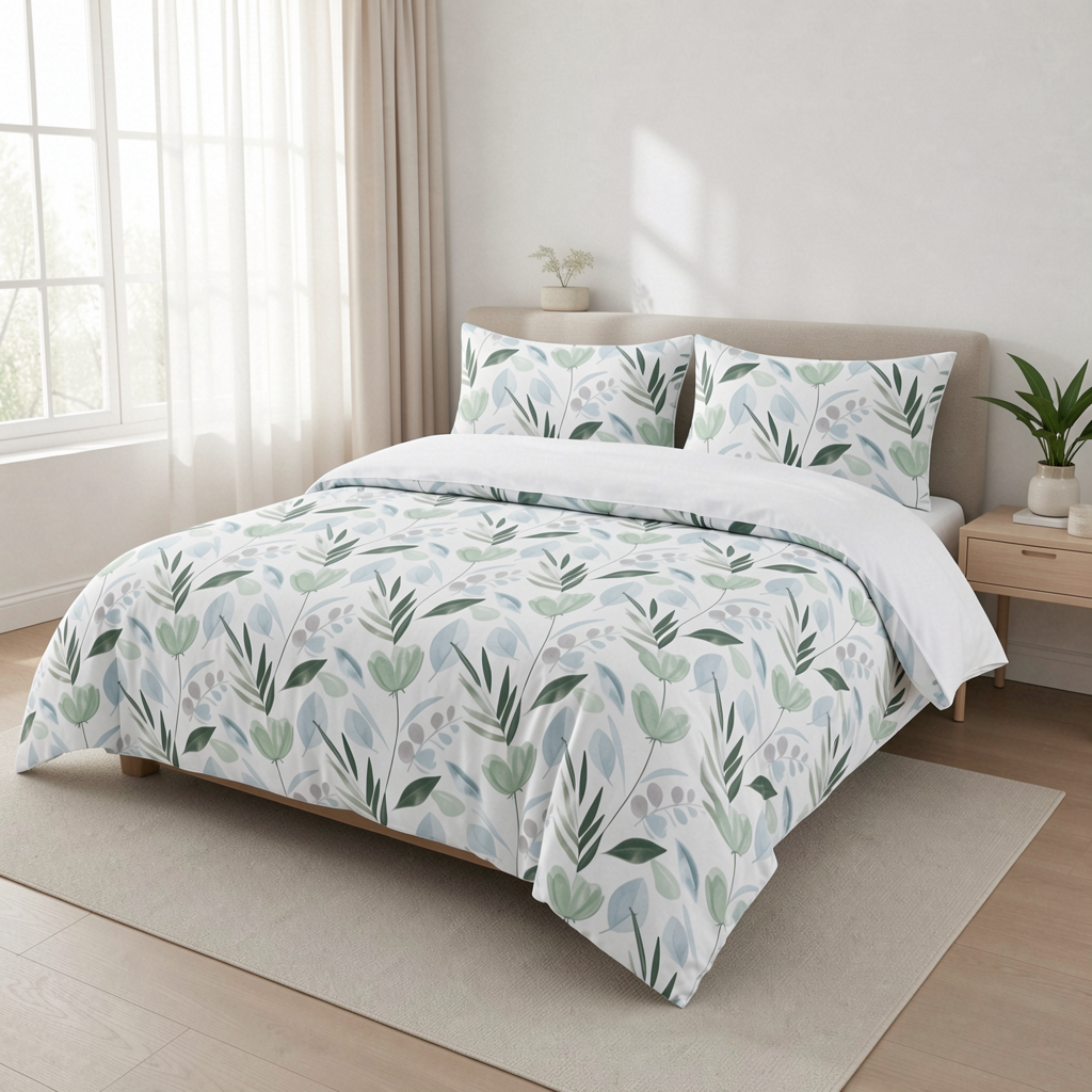 230TC bamboo twill bedsheet