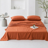 Washed Tencel Sateen Flat Sheet Set