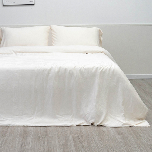 Washed Tencel Sateen Bed Sheet Set