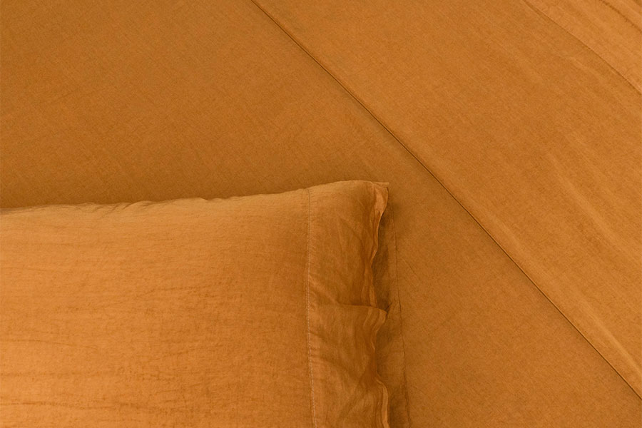 Washed Tencel Sateen Flat Sheet Set