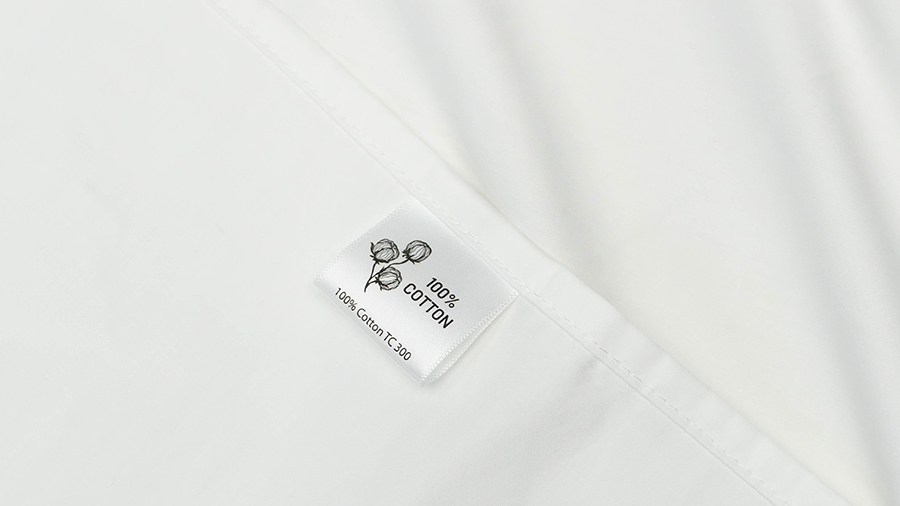 300TC Combed Cotton Flat Sheet Set