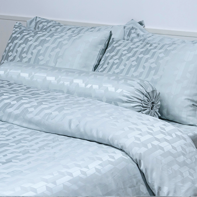 Wholesale Rayon Silk Modal Jacquard Quilt Cover Set OEM