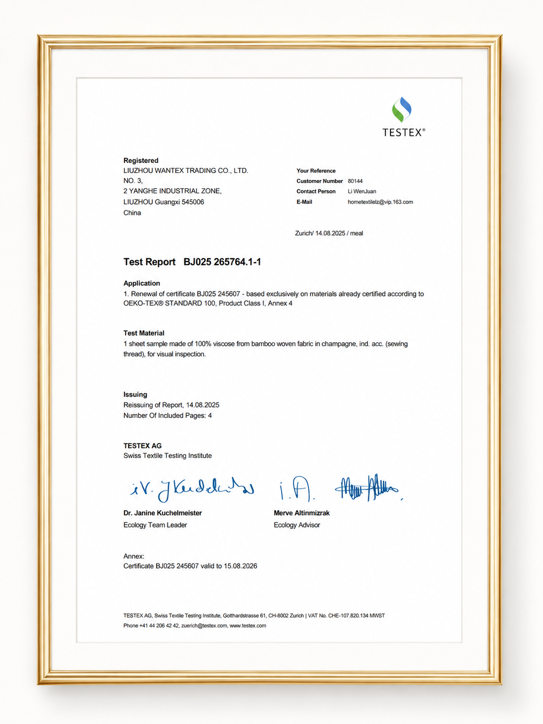 Certificate 2