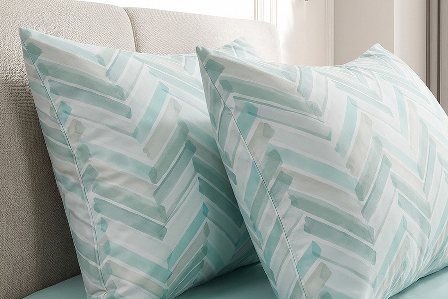215TC Micro Tencel Twill Printed Bedding Set