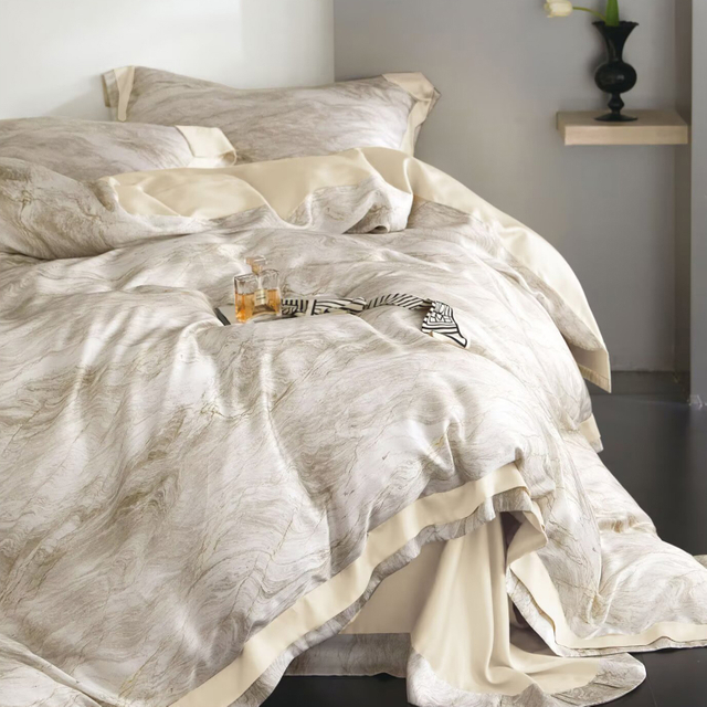 Instant Cooling 100% Lyocell Bedding Set 300TC Premium Quality